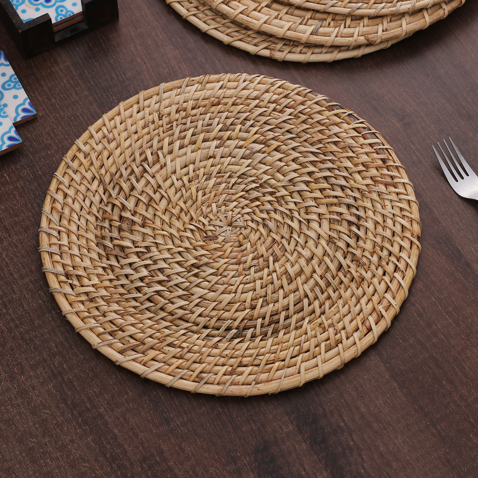 12" Bamboo Dining Linen Set