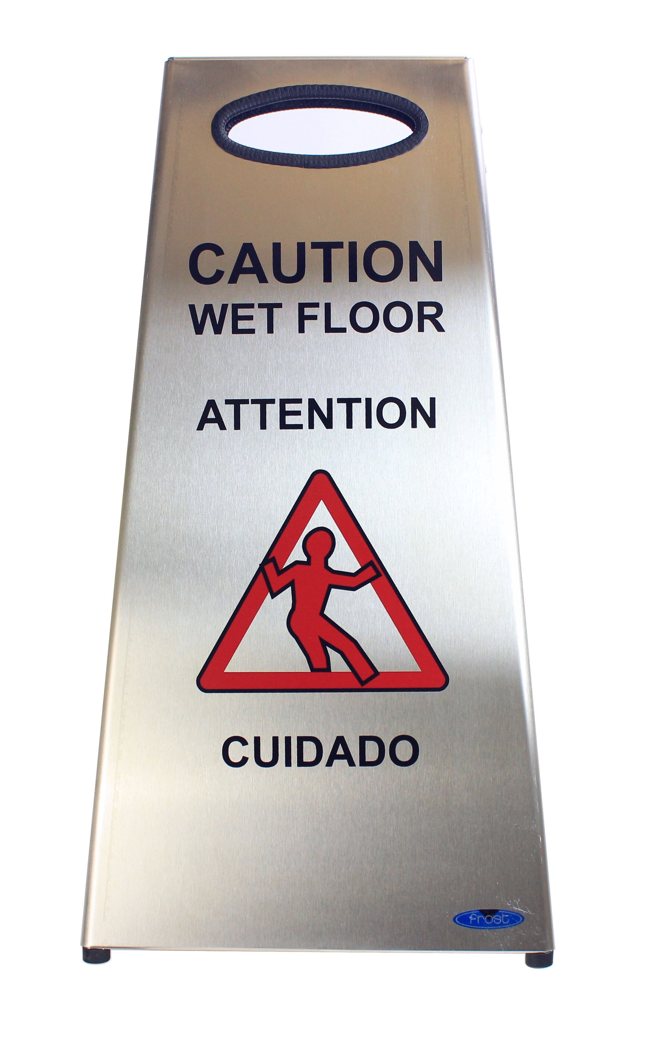 Frost Products Stainless Steel Wet Floor Caution Sign & Reviews ...