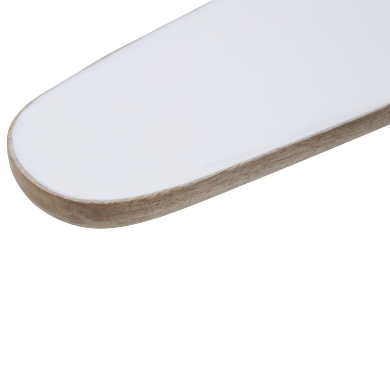 Gracie Oaks Moncada Wood Platter, 2cm H x 25cm W x 11cm D