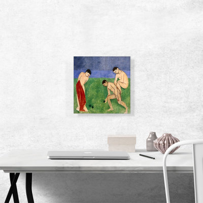 «Game of Bowls 1908» par Henri Matisse - reproduction d'art sur toile tendue