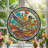 Roadrunner Cactus Stained Glass Window Panel，7.8H-1604084713