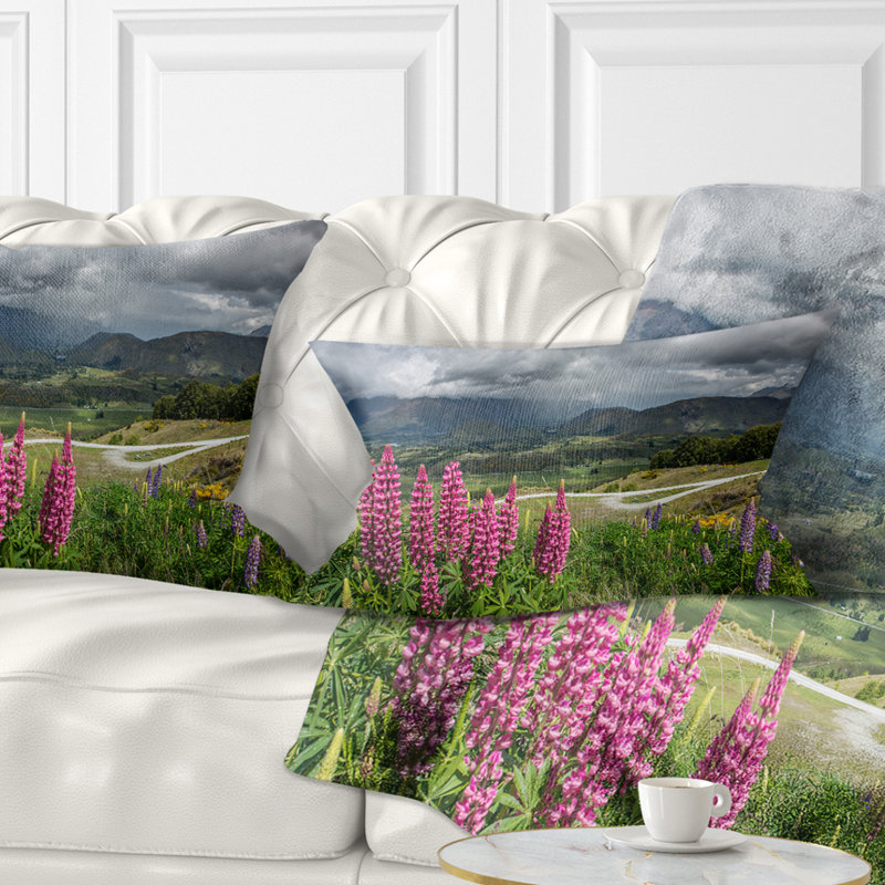 Landscape Reversible Throw Pillow