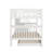 Stairway Full-Over-Full Bunk Bed With Trundle, Storage And Guard Rail-948679649