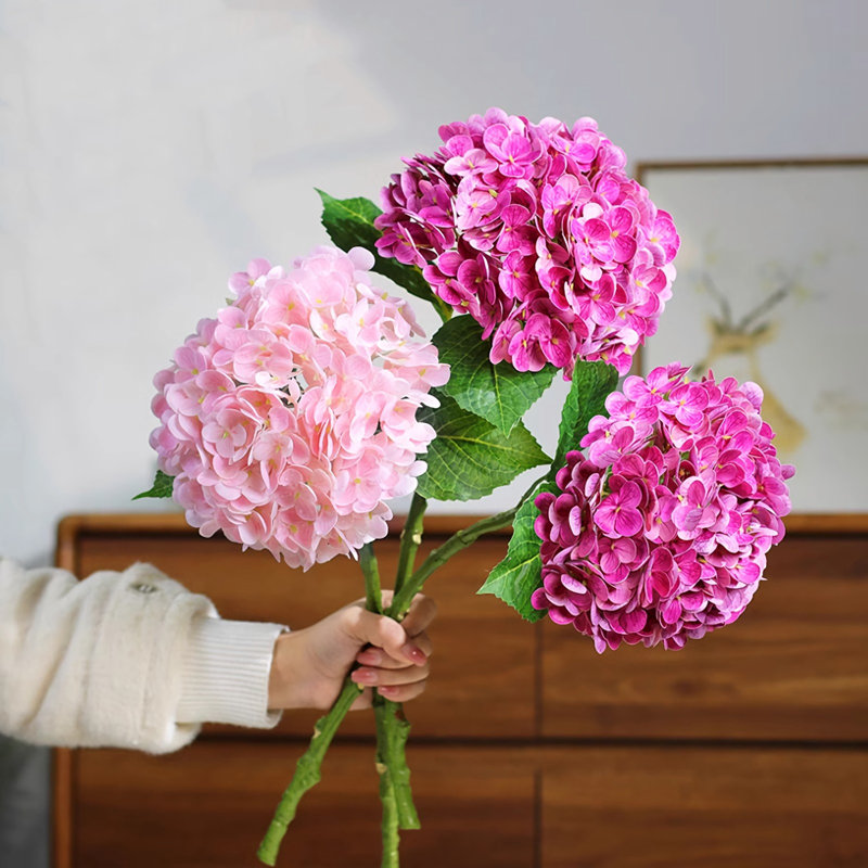 Décoration de vase simulée, Rose