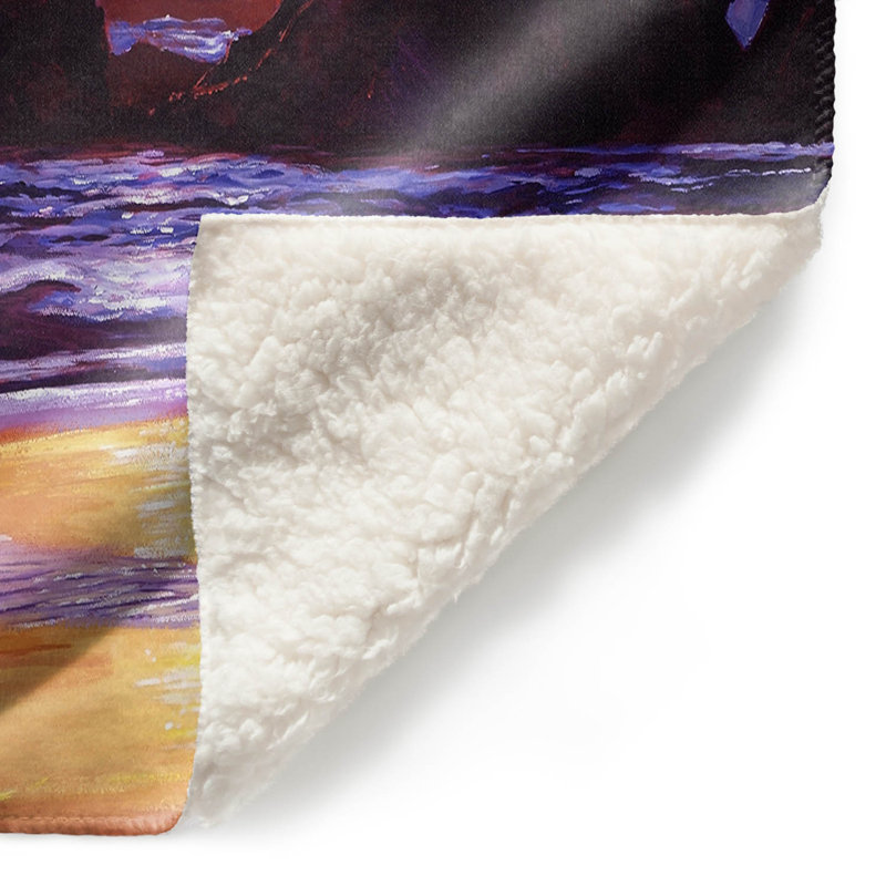  Couverture douce en sherpa, 51 po x 60 po