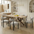 Upholstered Chenille Side Dining Chair (Set Of 6)