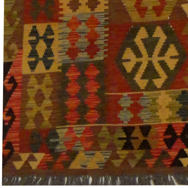 Azpeitia Wool Southwestern Indoor Rug