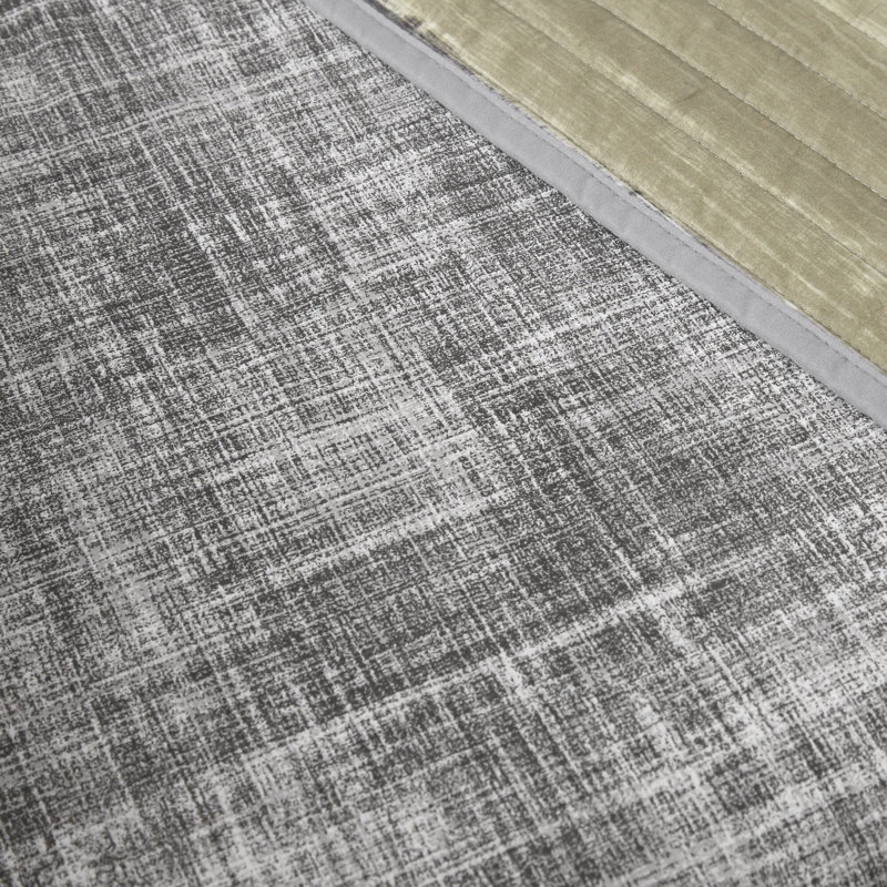 Ensemble de courtepointe en microfibre avec draps en coton Saben, Courtepointe double et 7 pièces supplémentaires, Pes