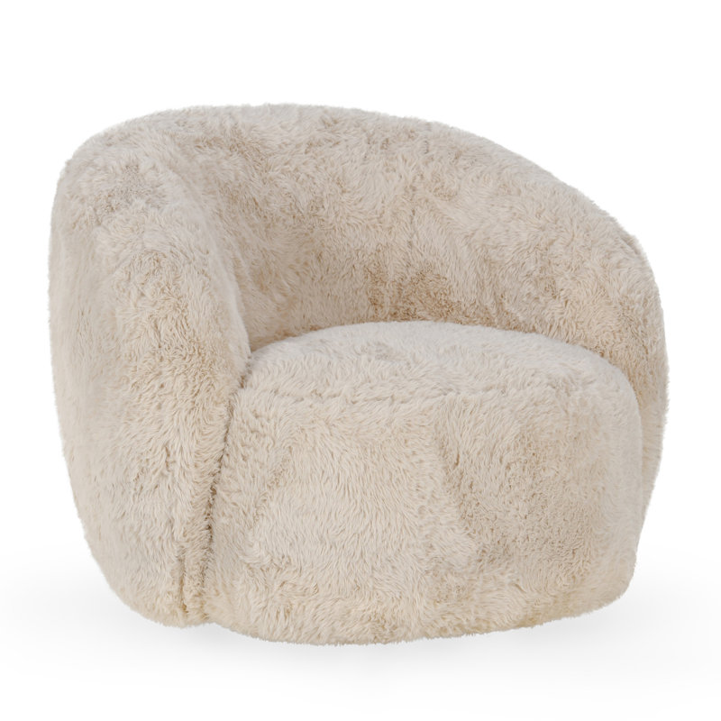 Adley Plush Swivel Accent Chair