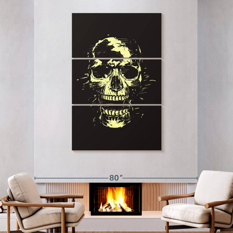 Hitzel Scream, 74" H x 48" W