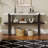 54" Modern Console Table With Rubber Wood Frame & Marble-Effect Top, Elegant Sofa Table, Retro Entryway Table, Hallway Table For Living Room Home Office-768133829