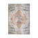 Beverly Oriental Orange/Blue/Cream Area Rug
