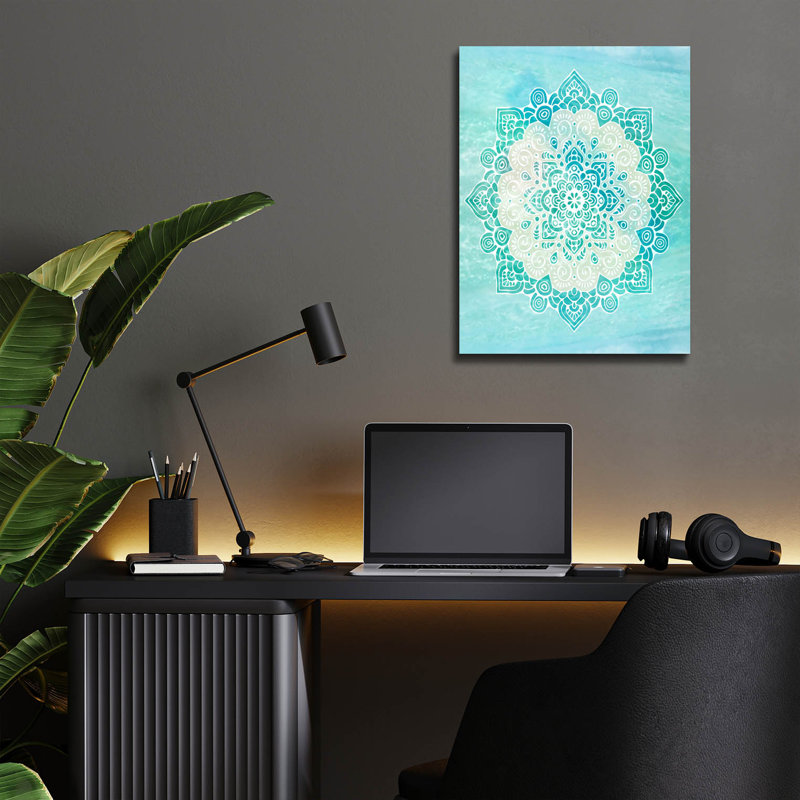 «Mandala Space» par Sabrina Balbuena, H 16 po x l 12 po x P 0,13 po