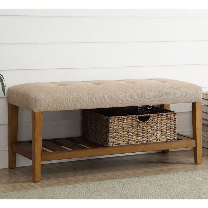 ACME Charla Bench, Yellow, Beige