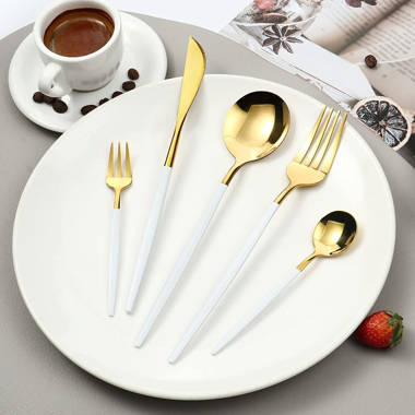 Everly Quinn Stainless Steel Flatware Set - Service for 6