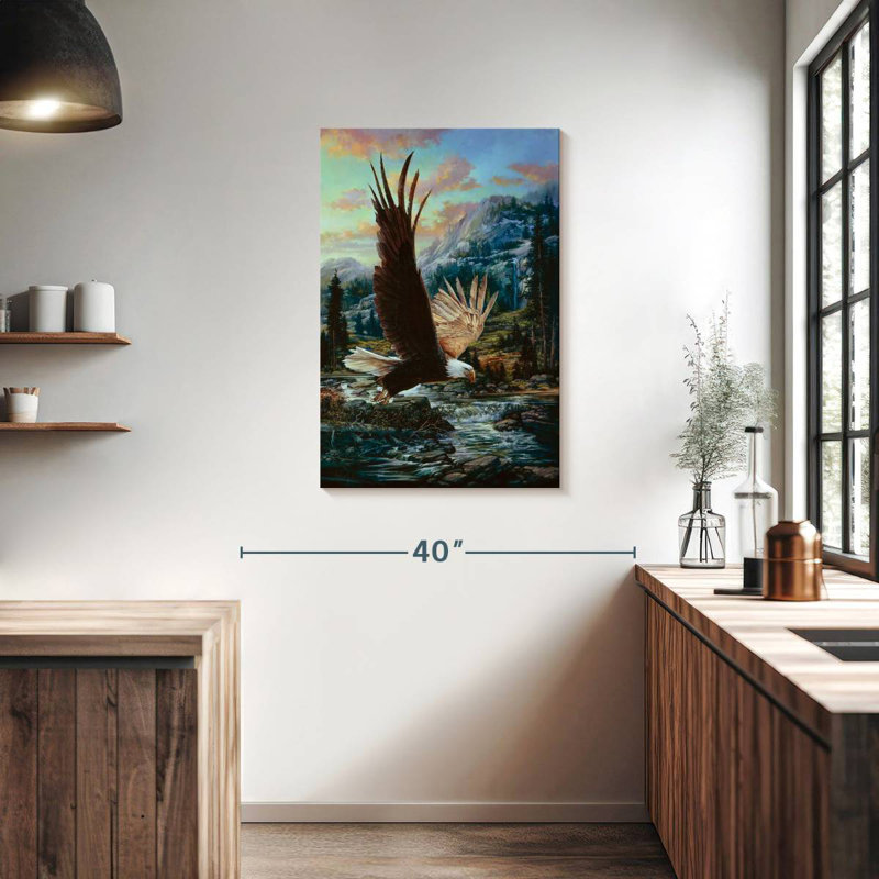 Brampt In Flight, 36" H x 24" W