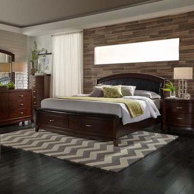 Queen Storage Bed, Dresser & Mirror, Chest, Night Stand -  Wildon Home®, 1AD34BD3A9FE439CA053FD8F69F2F02C