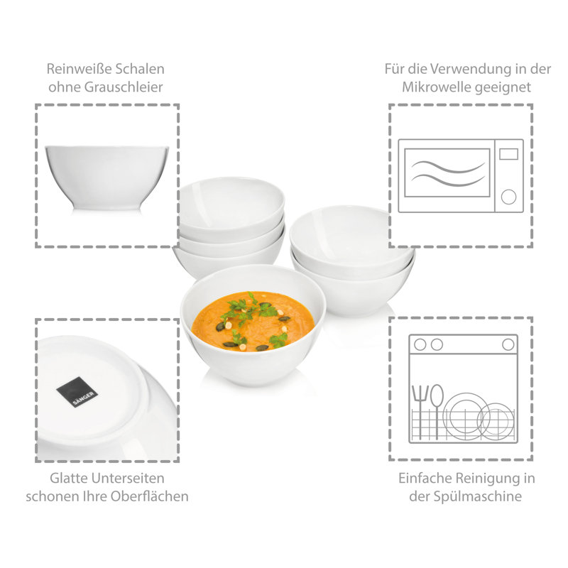 Laithen 900ml Soup Bowl
