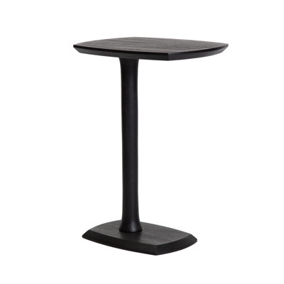 Hannabel Solid Wood C-Table End Table