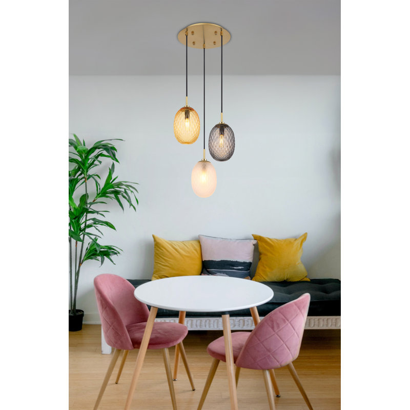 Beshoy 3 - Light Gold Pendant