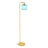 Jacobson Arched Ribbed Glass Floor Lamp-1119333171