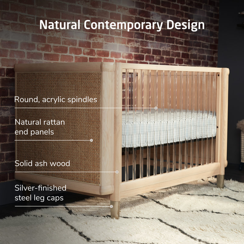 Maxi-Cosi Brisa 4-in-1 Convertible Crib with Toddler Bed/Daybed Conversion Kit
