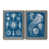 Toile avec cadre gris