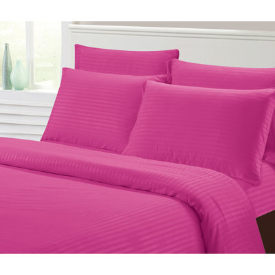 Sateen Striped Sheet Set