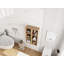 Armoire de rangement murale avec tablettes ouvertes-1835948671