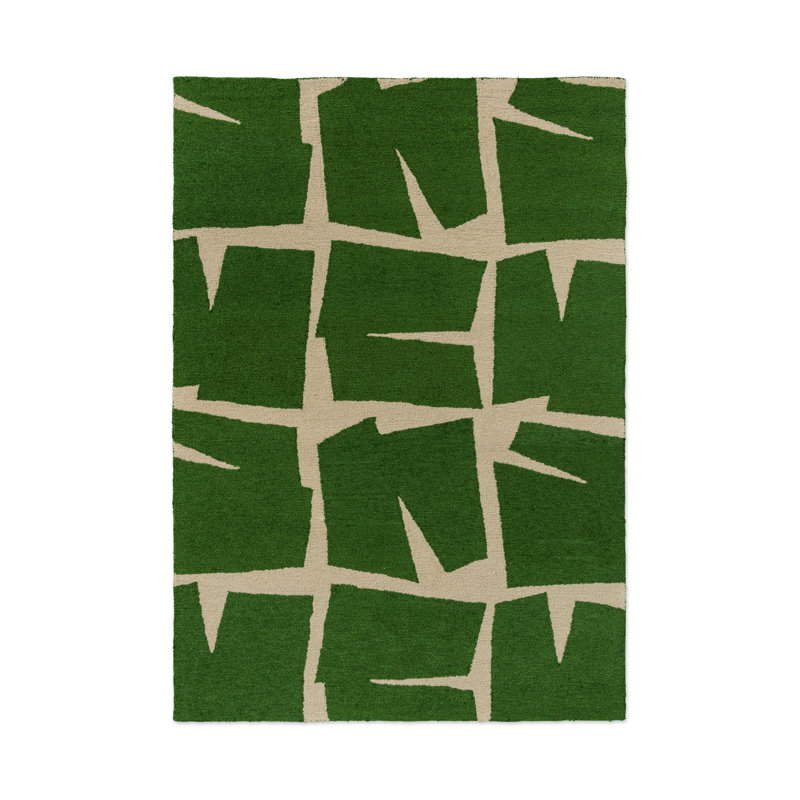 Tapis touffeté à la main Moqui, Rectangle 6 pi 6 po x 9 pi 2 po