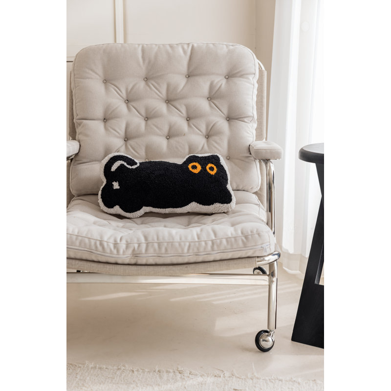 Coussin Jeorge, Noir / blanc