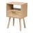 Barabo End Table with Storage