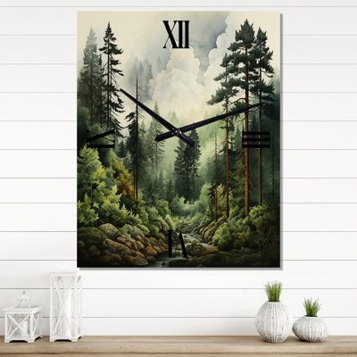 Shoib - Landscapes Very Large Wall Clocks