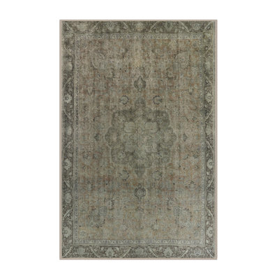 Tapis oriental gris