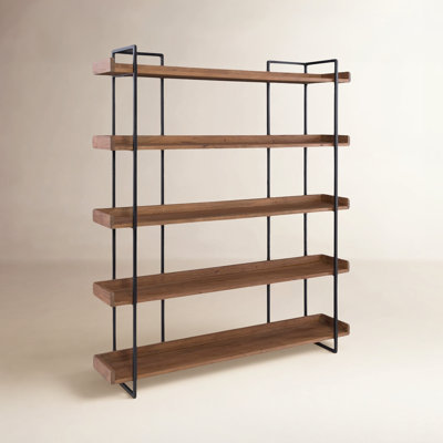 Berrien Acacia Bookcase
