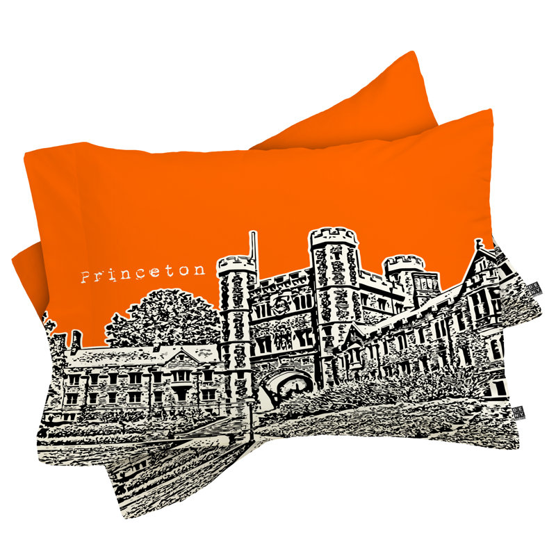 Bird Ave Princeton University Pillowcase, Standard