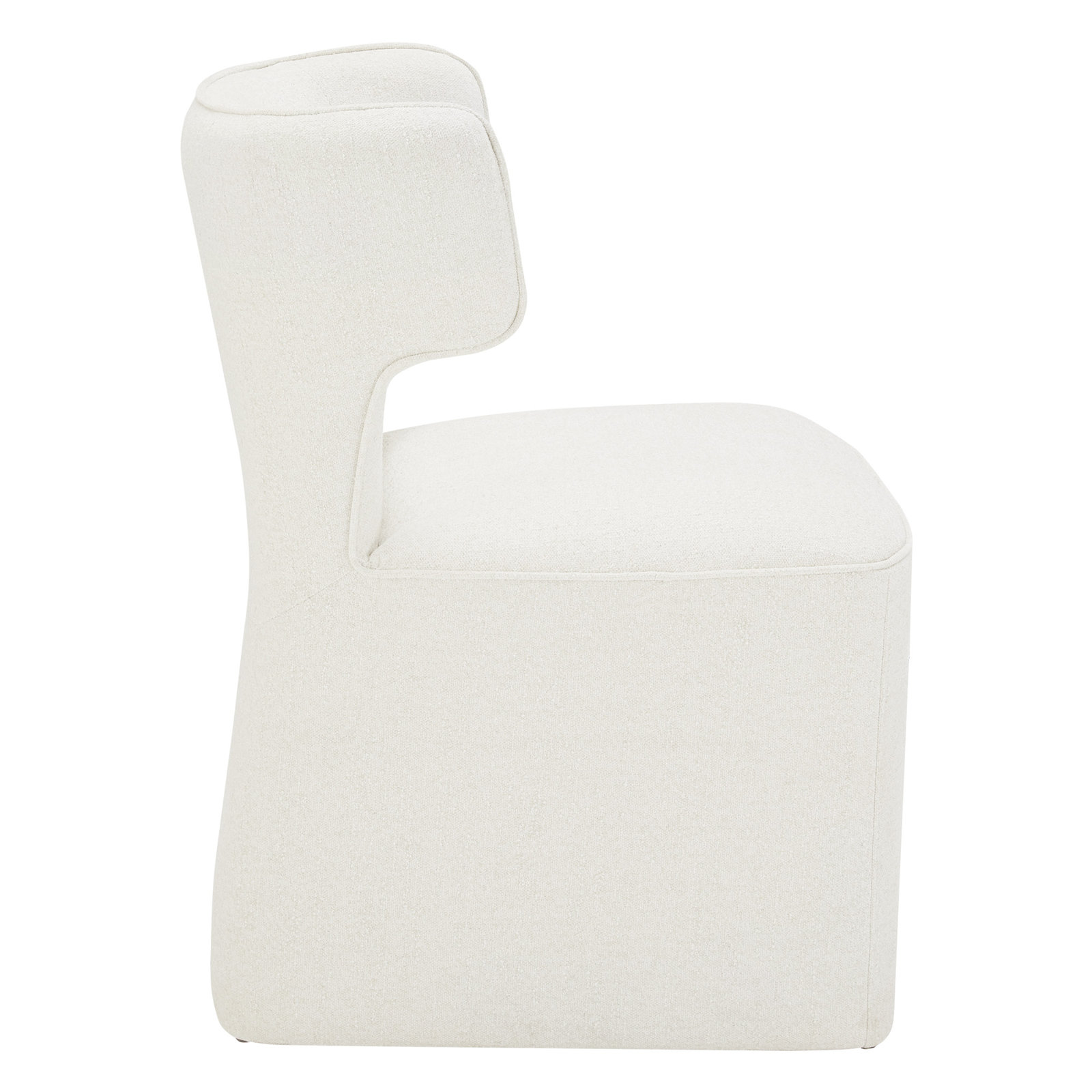 Sardinia Dining Chair, Mellow Ivory Chenille