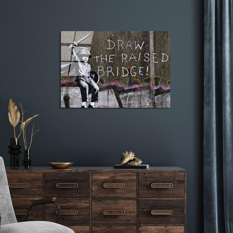 Boze Print on Glass