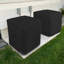 Housse pour climatiseur d'extérieur haute densité imperméable, carré de patio durable et housse CA résistante aux rayons UV-1652052116