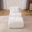 Fauteuil d'appoint confortable avec repose-pieds profond et sans repose-pieds-133998065