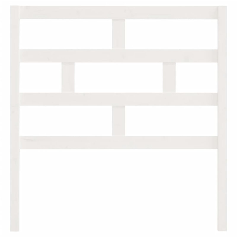 Macintyre Solid Wood Headboard, 81 x 100 cm, White