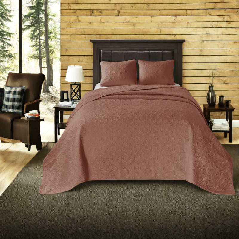 Ensembles de literie pour très grand lit très grand, confort matelassé réversible en polyester
