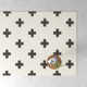 Cavan Geometric Handmade Tufted Wool Black/Off-White Area Rug