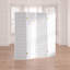 Cloison 4 panneaux en bois massif l 69,5 "x H 70,25" Ashwika - Blanc-124651908-124651909-20476438