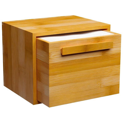 Bamboo Bathroom Storage Container Bathroom Tray Tumbler
