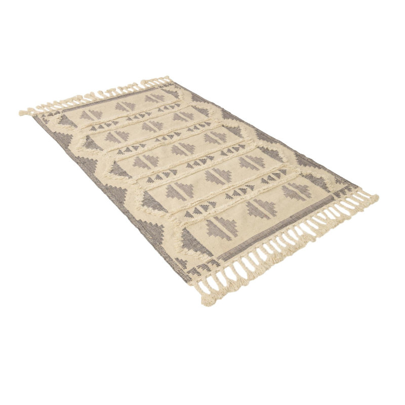 Allivia Wool Abstract Indoor Rug, Rectangle 9' x 12'