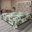 Vert laurier, brun foncé / patchwork
