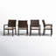 Chaise de patio empilable avec coussin Lindy