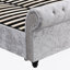 Grand lit de rangement tapissier Hartfried