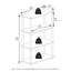 Novaley 59.94cm W Plastic Shelving Unit